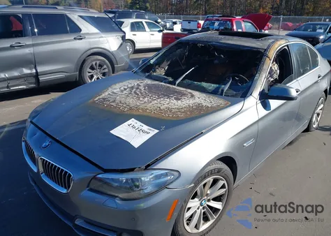 2015 BMW 528I z USA, uszkodzony, nr VIN WBA5A5C54FD520661